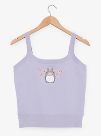 Her Universe Studio Ghibli® My Neighbor Totoro Cherry Blossom Women's Knit Tank Top