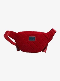 Loungefly Disney Snow White and the Seven Dwarfs Velvet Quilted Belt Bag
