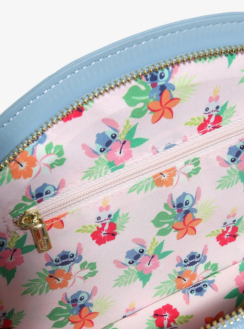 Loungefly Disney Lilo & Stitch Figural Stitch Crossbody Bag