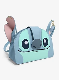 Loungefly Disney Lilo & Stitch Figural Stitch Crossbody Bag