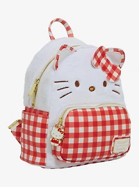 Loungefly Sanrio Hello Kitty Gingham Figural Mini Backpack