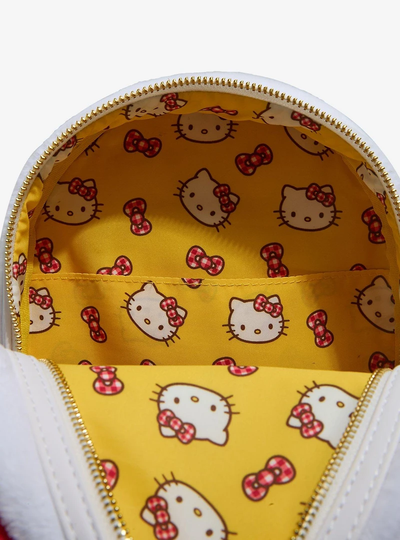 Loungefly Sanrio Hello Kitty Gingham Figural Mini Backpack