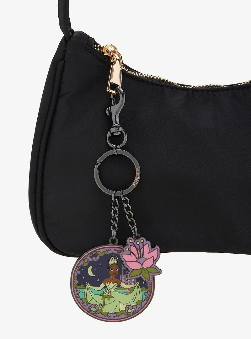 Loungefly Disney The Princess and the Frog Tiana Lily Pad Multi Keychain