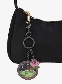 Loungefly Disney The Princess and the Frog Tiana Lily Pad Multi Keychain