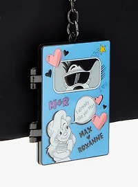 Loungefly Disney A Goofy Movie Max & Roxanne Journal Hinged Keychain