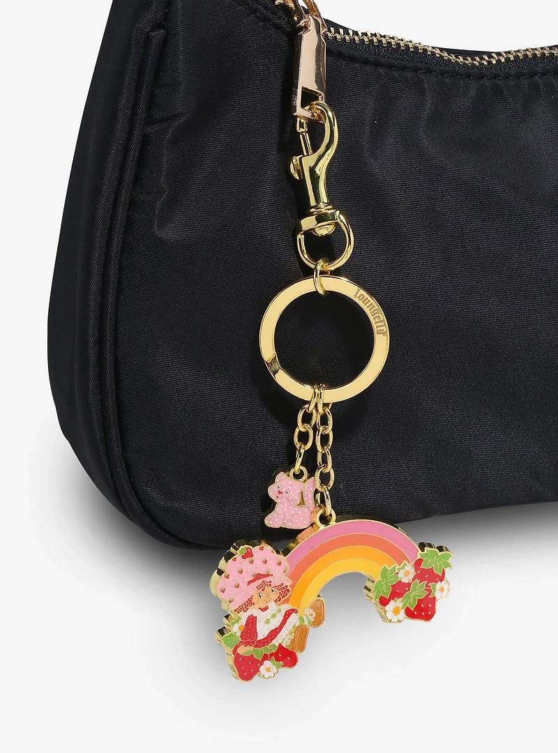 Strawberry Shortcake Rainbow Scented Multi Charm Keychain