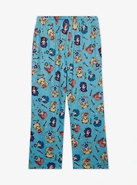 Sailor Moon Chibi Allover Print Sleep Pants