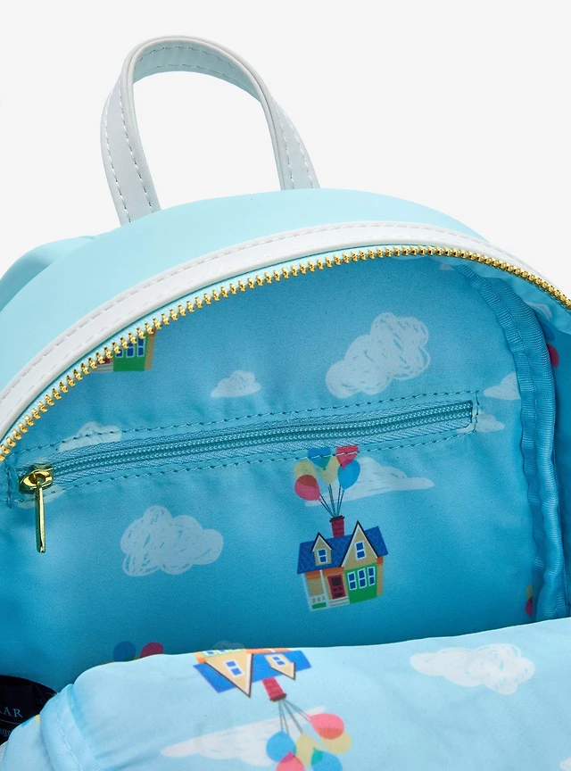 Up Loungefly Disney Pixar Up Floating House Pom Pom Mini 