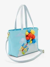 Loungefly Disney Pixar Up Floating House Pom Pom Tote — BoxLunch Exclusive