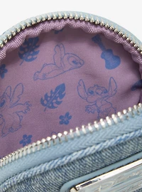 Loungefly Disney Lilo & Stitch Denim Stitch Coin Purse - BoxLunch Exclusive