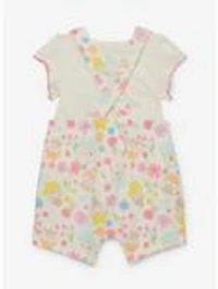 Disney Winnie the Pooh Springtime Flowers Infant T-Shirt and Overall Set — BoxLunch Exclusive