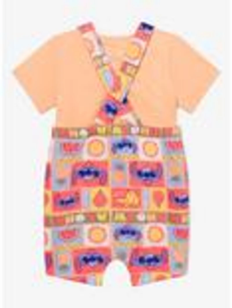 Disney Lilo & Stitch Aloha Fruit Infant T-Shirt and Overall Set