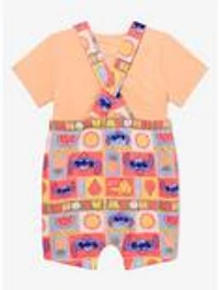 Disney Lilo & Stitch Aloha Fruit Infant T-Shirt and Overall Set