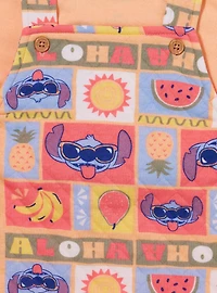 Disney Lilo & Stitch Aloha Fruit Infant T-Shirt and Overall Set
