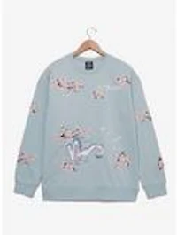 Her Universe Studio Ghibli® Spirited Away Haku Cherry Blossoms Embroidered Crewneck - BoxLunch Exclusive