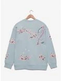 Her Universe Studio Ghibli® Spirited Away Haku Cherry Blossoms Embroidered Crewneck - BoxLunch Exclusive