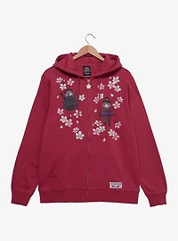 Her Universe Studio Ghibli® Pom Poko Cherry Blossom Zip Hoodie — BoxLunch Exclusive