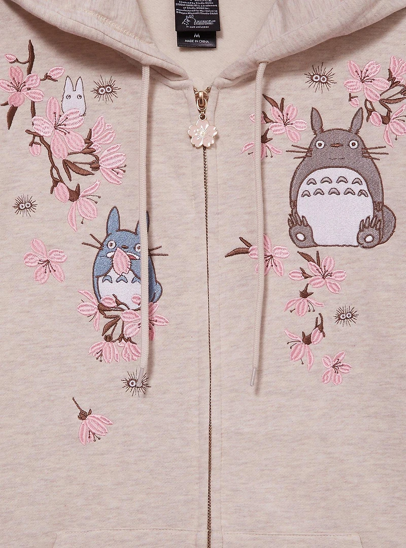 Our Universe Studio Ghibli® My Neighbor Totoro Cherry Blossom Zip Hoodie