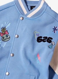 Disney Lilo & Stitch Doodle Icons Youth Varsity Jacket - BoxLunch Exclusive