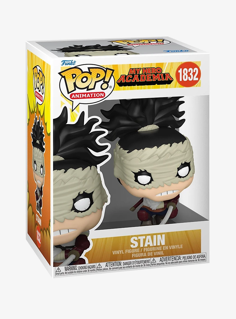Funko Pop! Animation My Hero Academia Stain Vinyl Figure