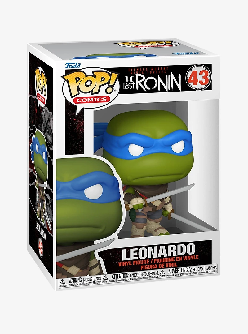 Funko Pop! Comics Teenage Mutant Ninja Turtles: The Last Ronin Leonardo Vinyl Figure