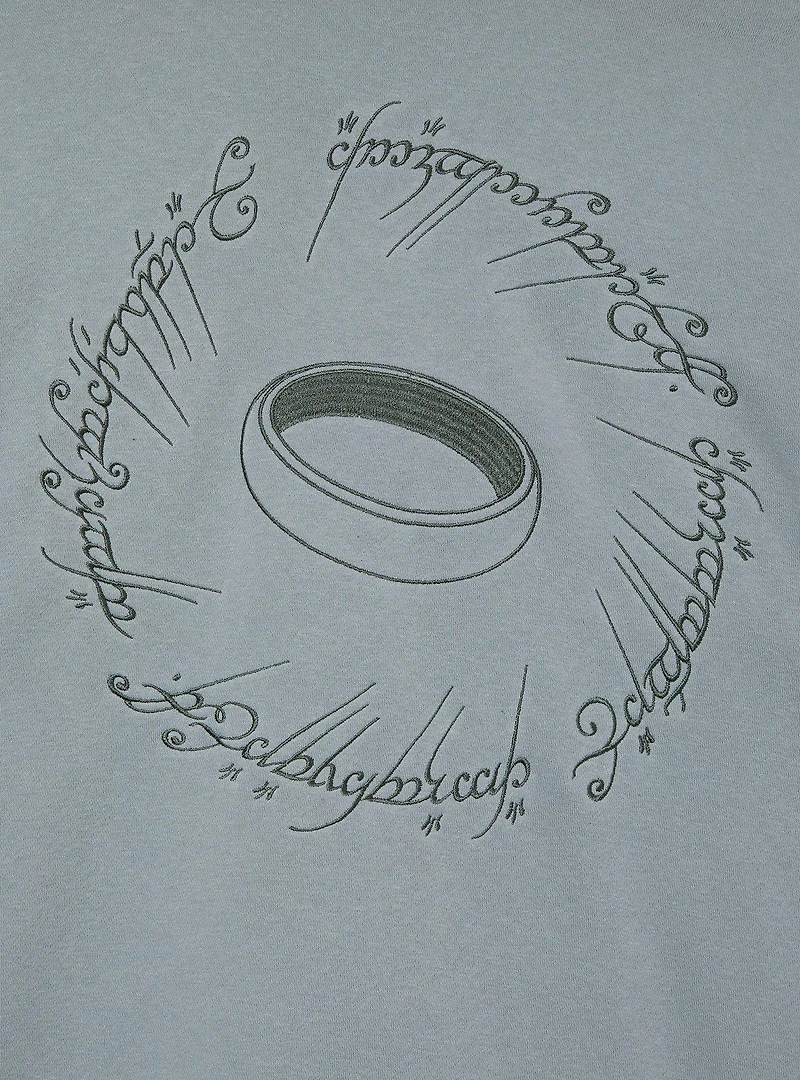 the Lord of Rings Tonal Icons Zippered Hoodie - BoxLunch Exclusive