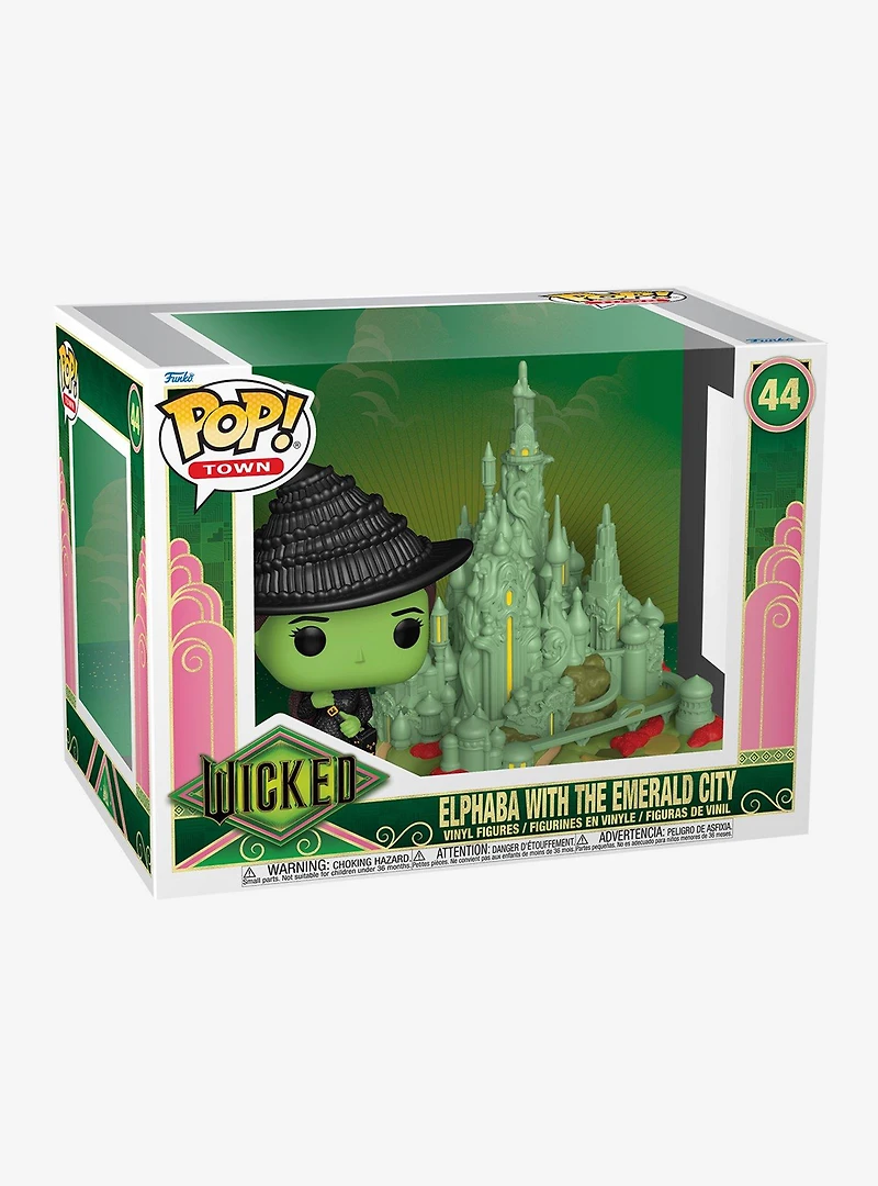 Funko Pop! Town Wicked Elphaba with the Emerald City Vinyl Figure