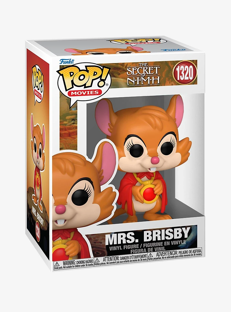 Funko Pop! Movies The Secret of NIMH Mrs. Brisby Vinyl Figure