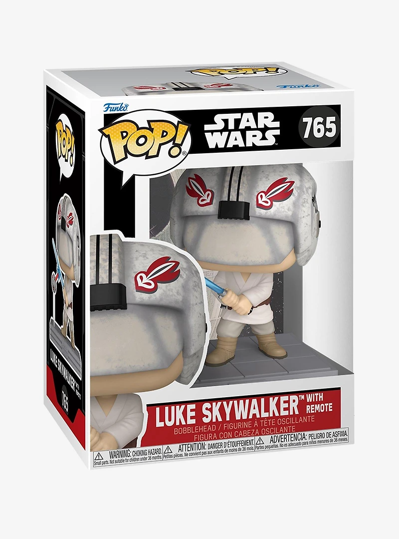 Funko Pop! Star Wars Luke Skywalker with Remote Vinyl Figure