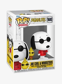 Funko Pop! Television Peanuts Joe Cool & Woodstock Vinyl Figures