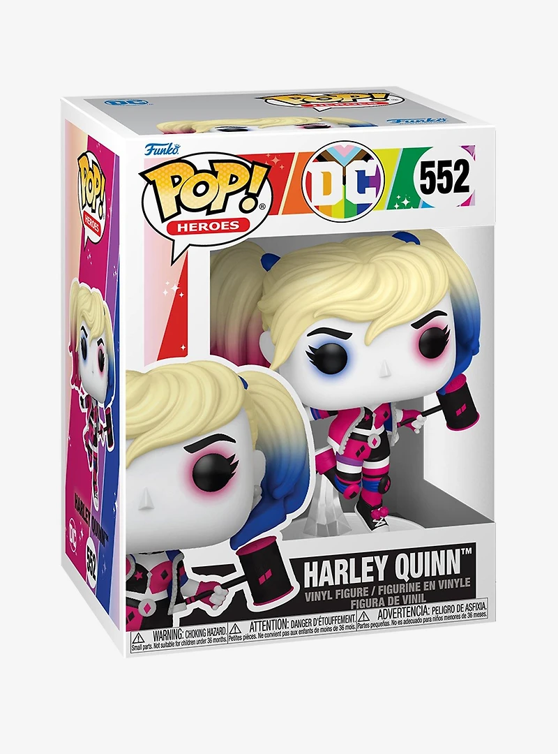 Funko Pop! Heroes DC Comics Harley Quinn Pride Vinyl Figure