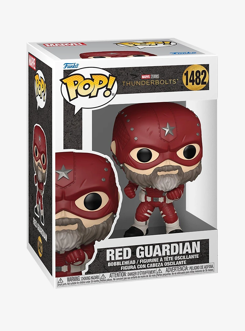 Funko Pop! Marvel Thunderbolts Red Guardian Vinyl Bobblehead