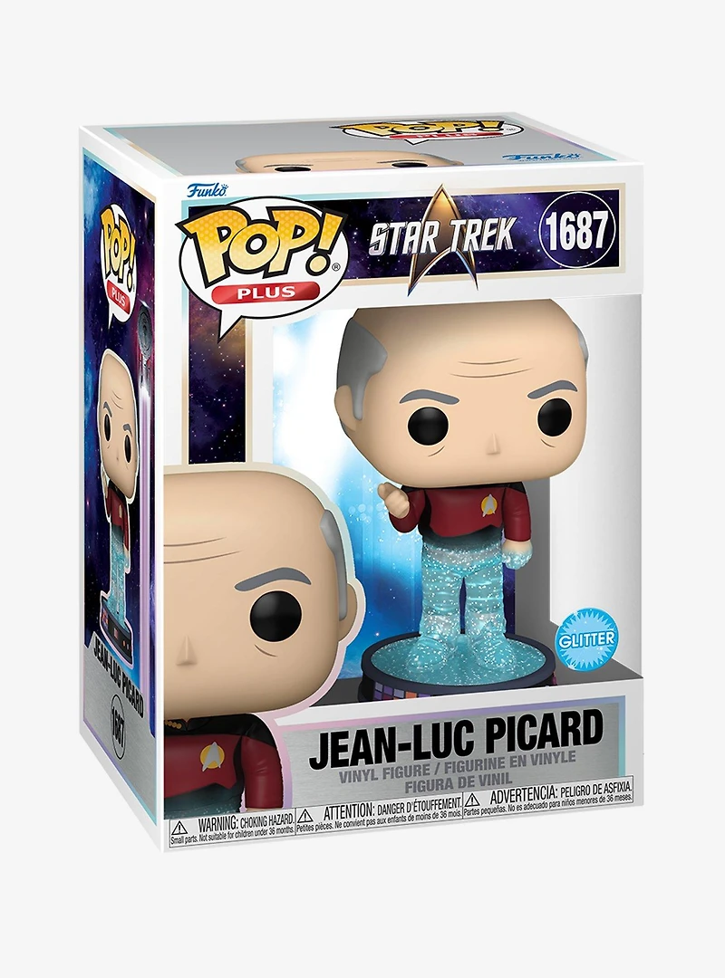 Funko Pop! Plus Star Trek Jean-Luc Picard Vinyl Figure