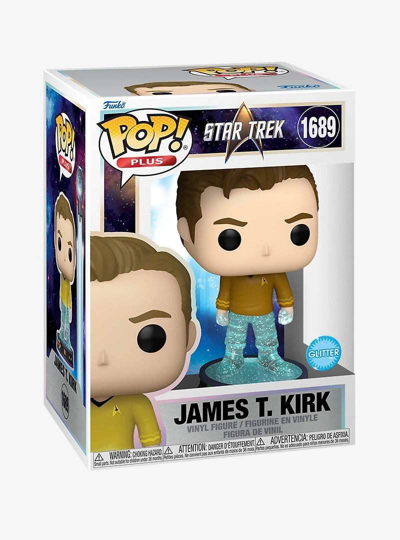 Funko Pop! Plus Star Trek James T. Kirk Vinyl Figure