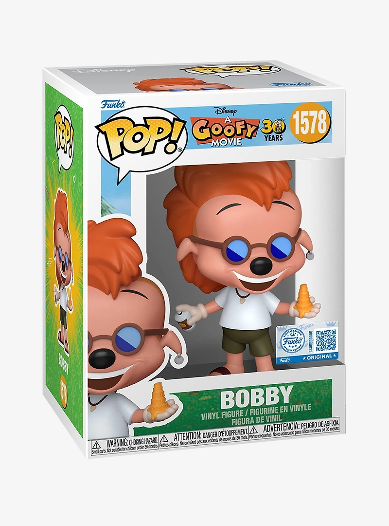 Funko Pop! Disney A Goofy Movie 30th Anniversary Bobby Vinyl Figure