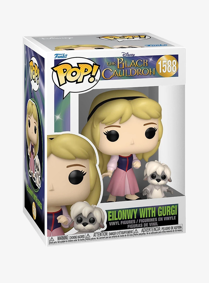Funko Pop! Disney The Black Cauldron Eilonwy with Gurgi Vinyl Figure