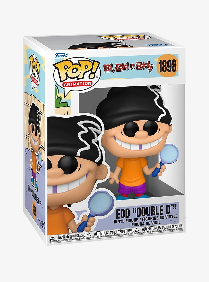 Funko Pop! Animation Ed, Edd n Eddy Edd "Double D" Vinyl Figure