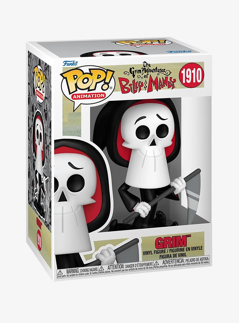 Funko Pop! Animation The Grim Adventures of Billy and Mandy Grim Vinyl Figure