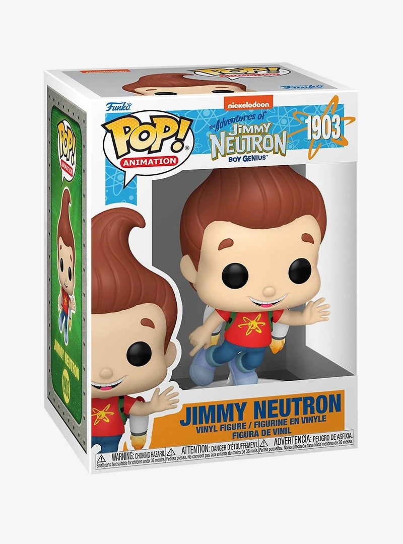 Funko Pop! Animation The Adventures of Jimmy Neutron: Boy Genius Jimmy Neutron Vinyl Figure