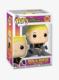 Funko Pop! Disney Kim Possible Ron & Rufus Vinyl Figure
