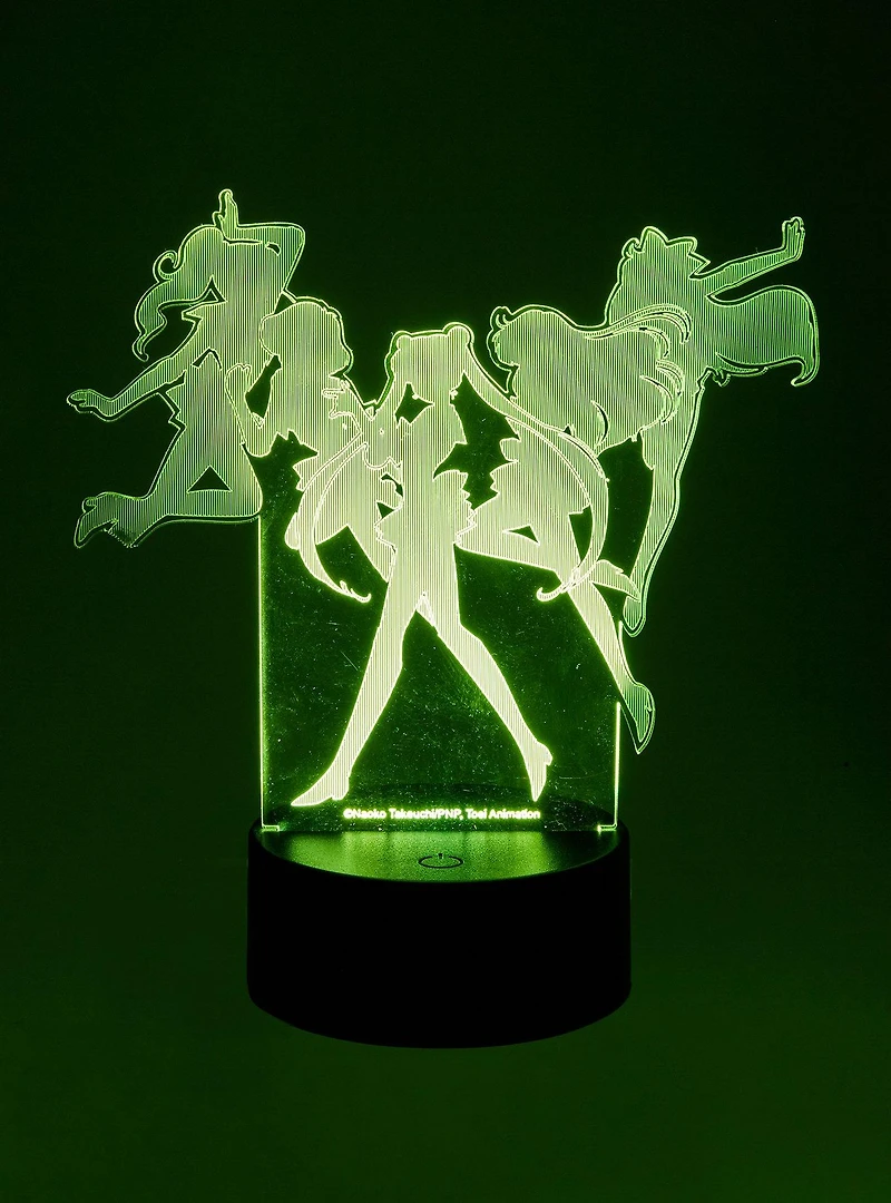 Sailor Moon Sailor Guardians Silhouette LED Lamp