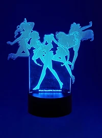 Sailor Moon Sailor Guardians Silhouette LED Lamp