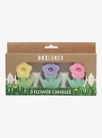 Flower Scented Candle Set