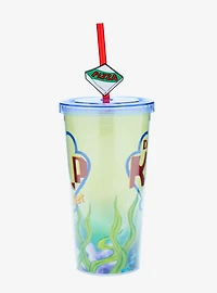 SpongeBob SquarePants Diet Dr. Kelp Carnival Cup with Straw Charm - BoxLunch Exclusive