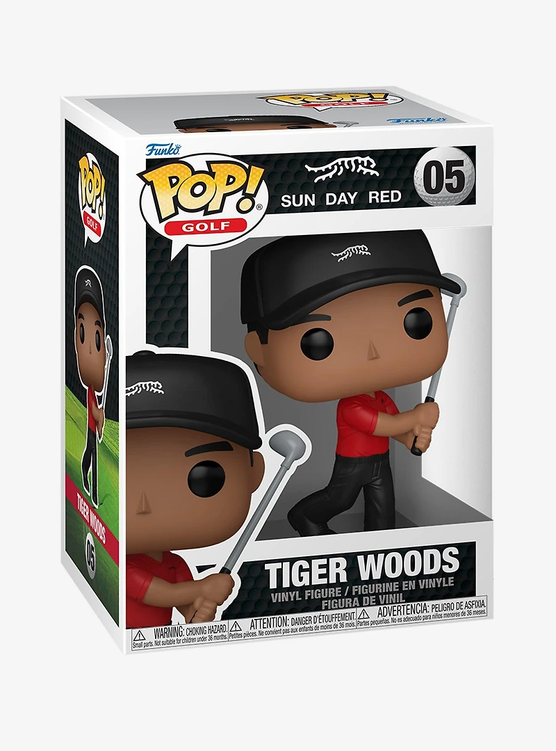 Funko Pop! Golf Sun Day Red Tiger Woods Vinyl Figure
