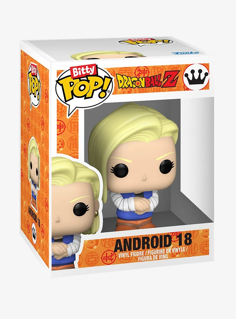 Funko Bitty Pop! Dragon Ball Z Cell (First Form) & Friends Blind Box Mini Vinyl Figure Set