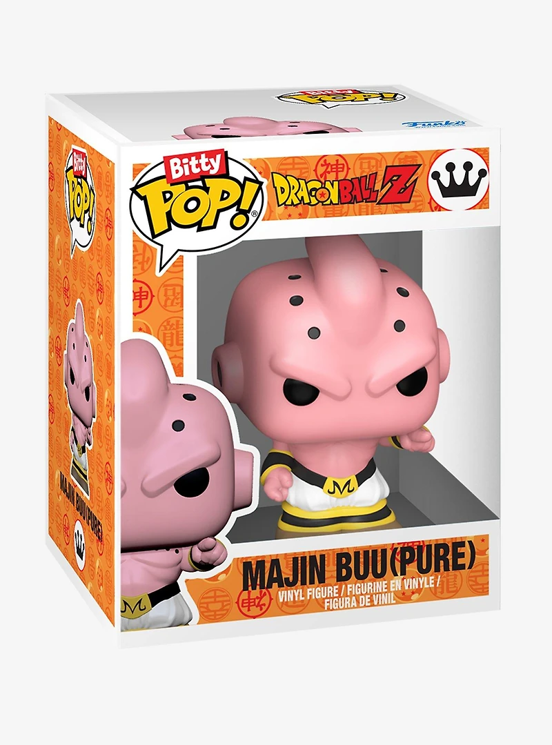 Funko Bitty Pop! Dragon Ball Z Majin Buu (Pure) & Friends Blind Box Mini Vinyl Figure Set