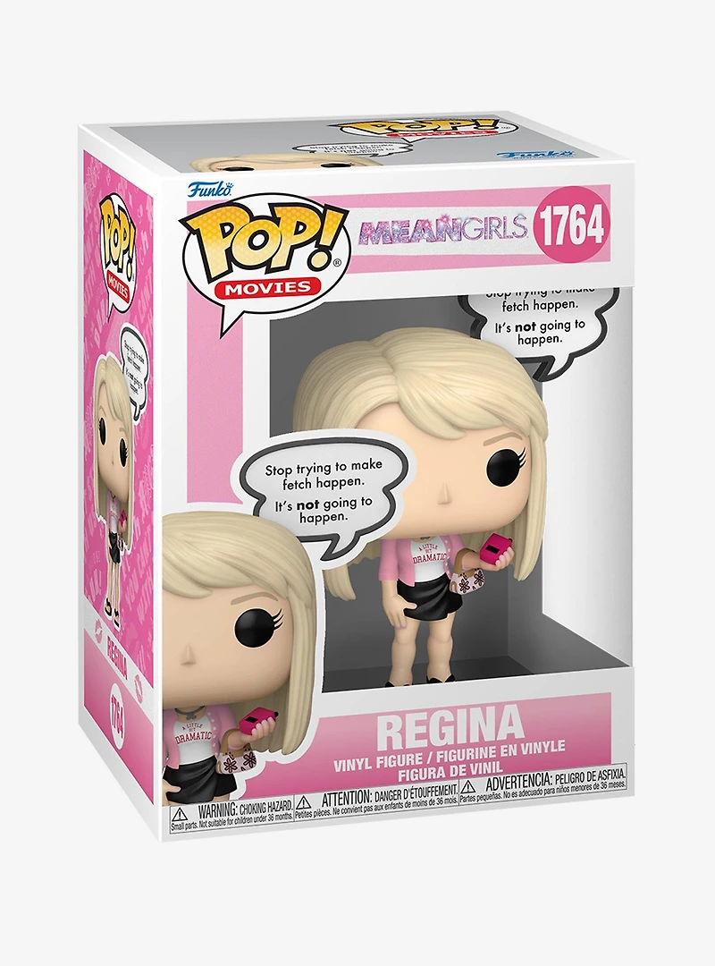 Funko Pop! Movies Mean Girls Regina Quote Vinyl Figure