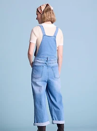 Her Universe Studio Ghibli® My Neighbor Totoro Floral Embroidered Women's Overalls - BoxLunch Exclusive