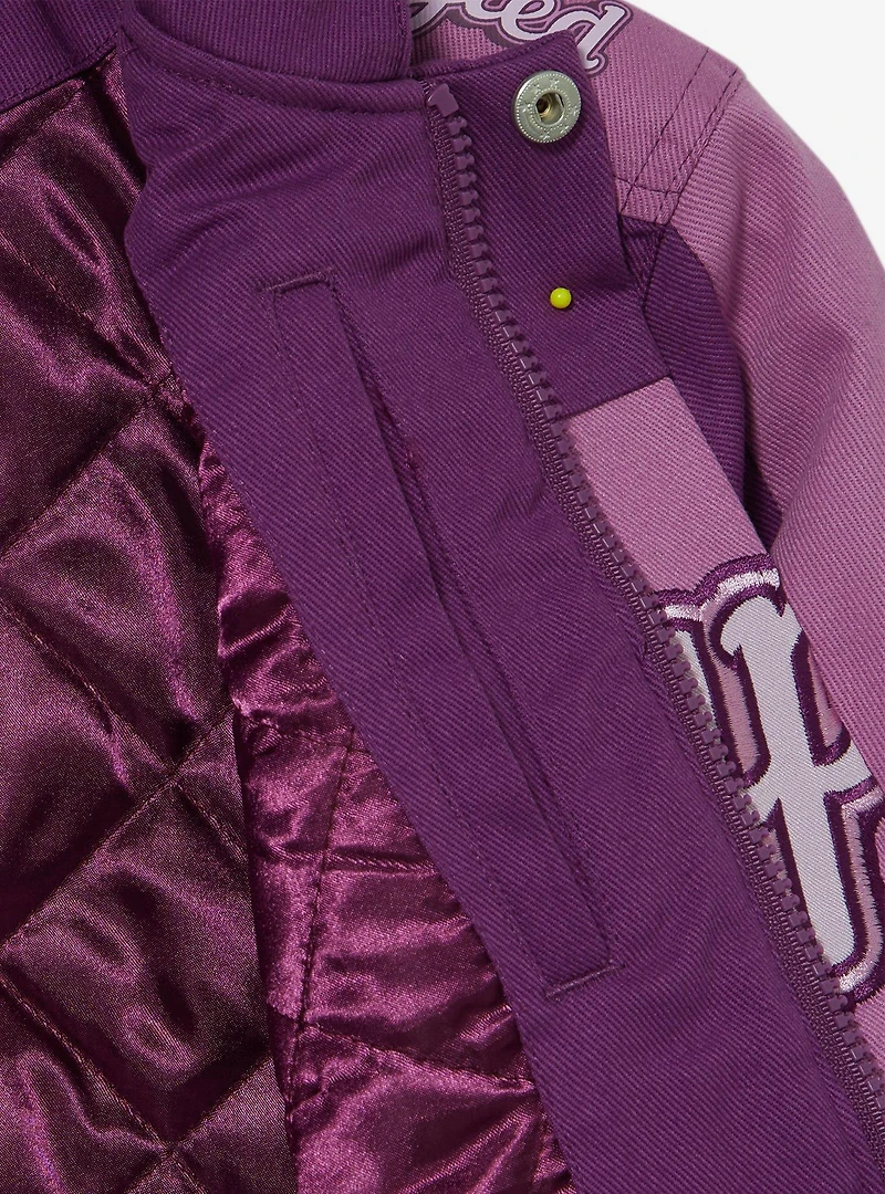 Disney Tangled Rapunzel Women's Plus Cropped Moto Jacket — BoxLunch Exclusive